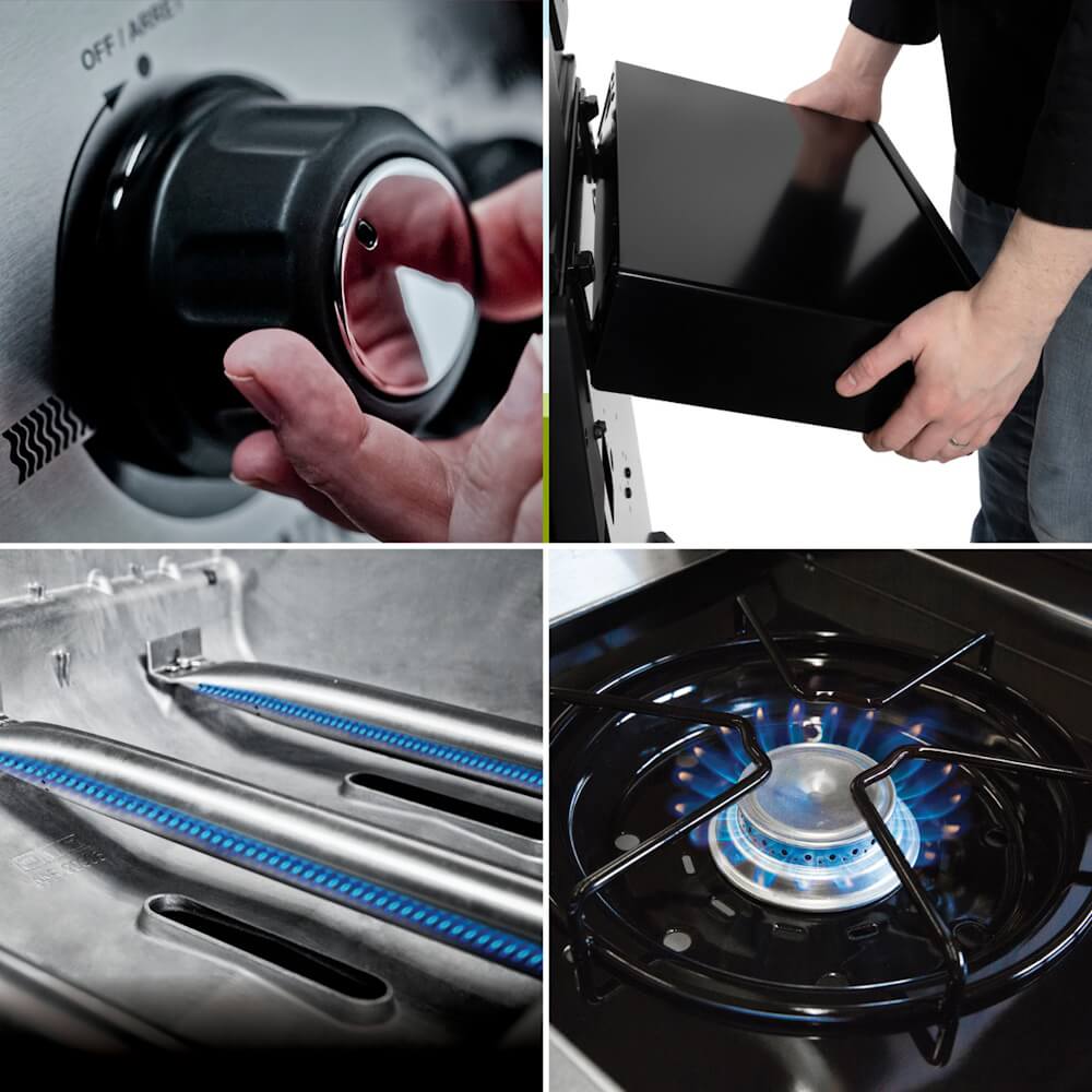 תמונה של גריל גז 4 מבערים broil king